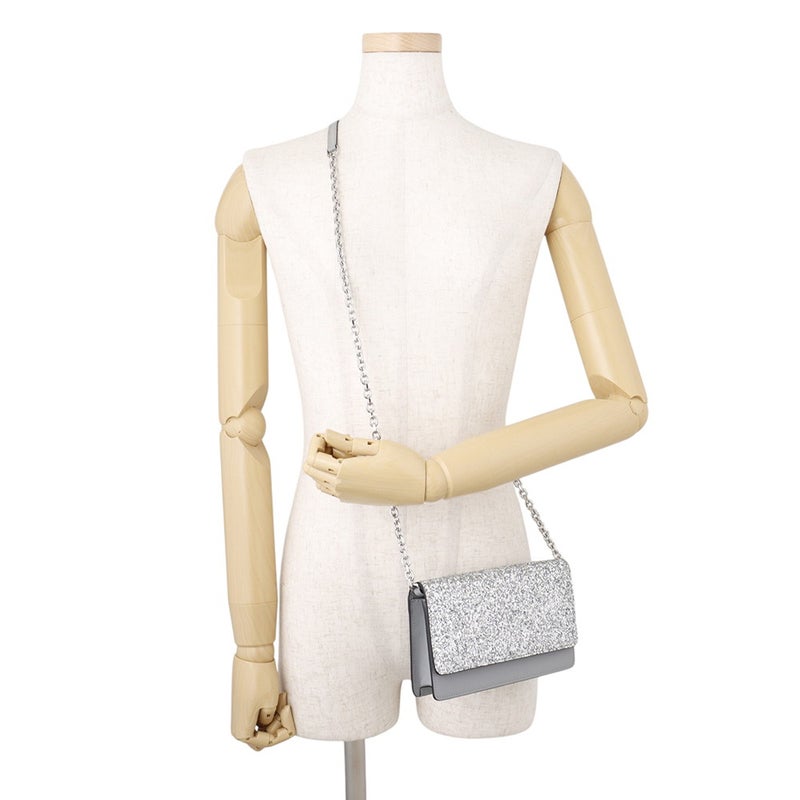 メゾンマルジェラ チェーンウォレット ４ステッチ グリッター Maison Margiela 財布