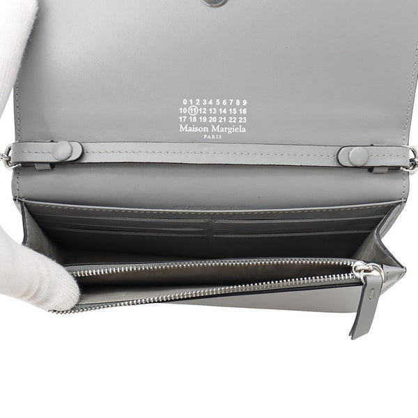 メゾンマルジェラ チェーンウォレット ４ステッチ グリッター Maison Margiela 財布