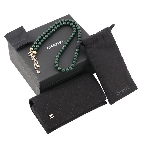 シャネル サングラス ラウンド ココマーク パールチェーン付き 51□25 140 5489-A CHANEL アイウェア