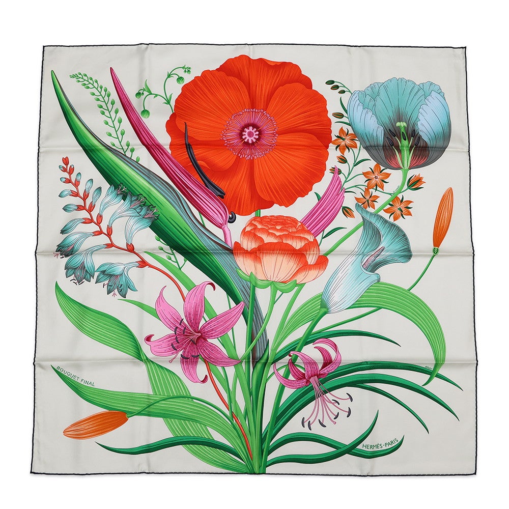 エルメス スカーフ カレ90 ブケ・フィナル Bouquet Final HERMES