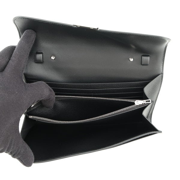 エルメス 長財布 コンスタンス トゥーゴー ロング ブラック/シルバー金具 エプソン G刻印 財布