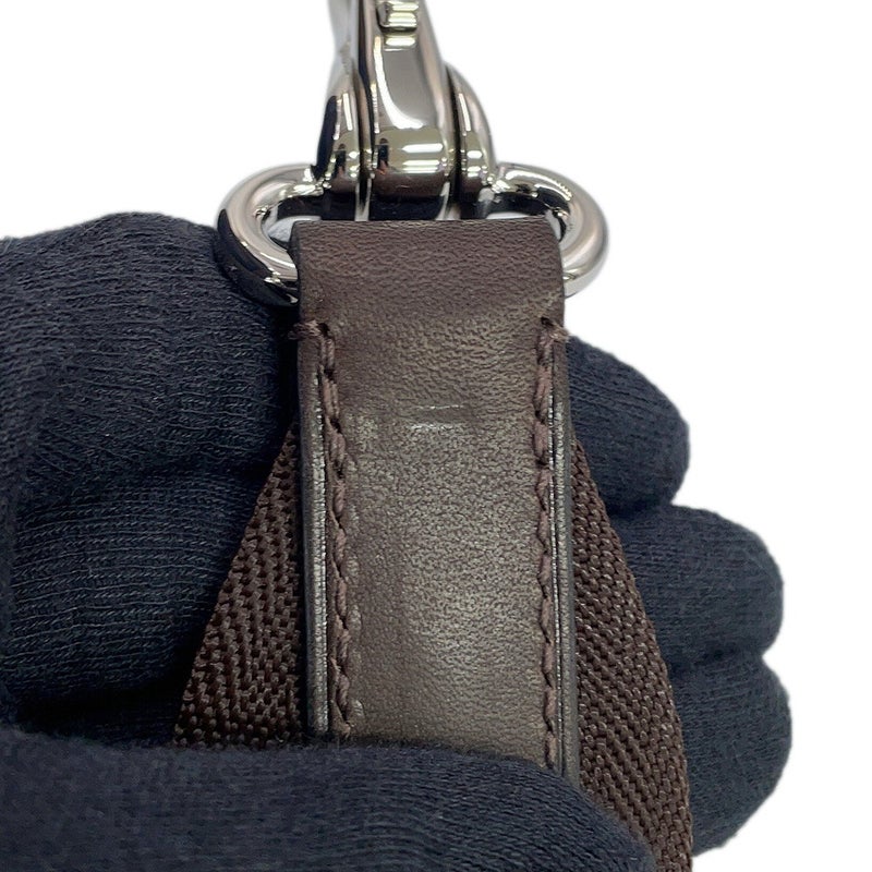 エルメス サックドパンサージュ グルーム ネイビー/フー/シルバー金具 トワルシェブロン/キャンバス K刻印 HERMES