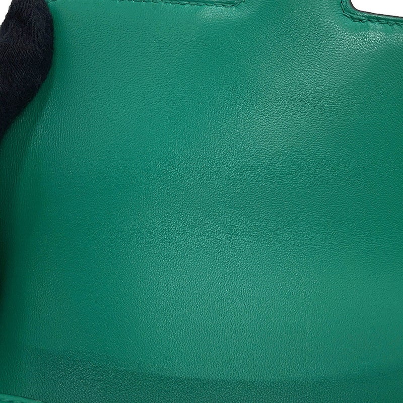 エルメス ショルダーバッグ ミニ コンスタンス3 ミロワール ヴェールジェイド/シルバー金具 エプソン B刻印 HERMES Constance