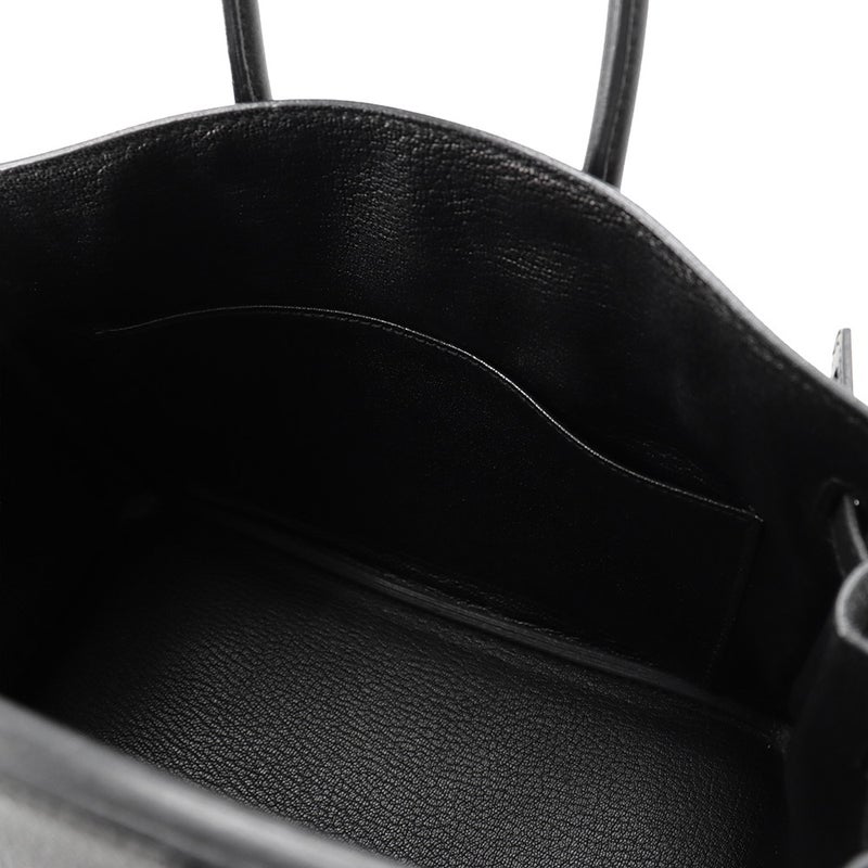 エルメス バーキン25 ブラック/ゴールド金具 トゴ X刻印 HERMES Birkin ハンドバッグ 黒