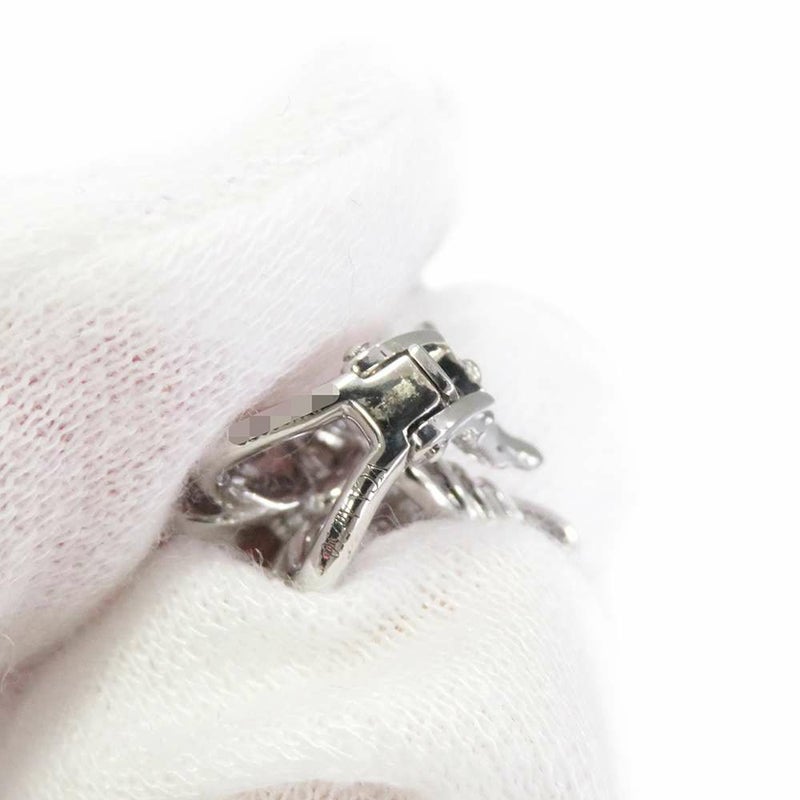 ヴァンクリーフ&アーペル イヤリング ドゥ パピヨン イヤリング ダイヤ 70P 1.67ct K18WGホワイトゴールド VCARB82900