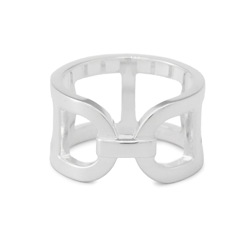 エルメス リング エヴァー・シェーヌ・ダンクルMM SV925シルバー リングサイズ51 HERMES ジュエリー 指輪