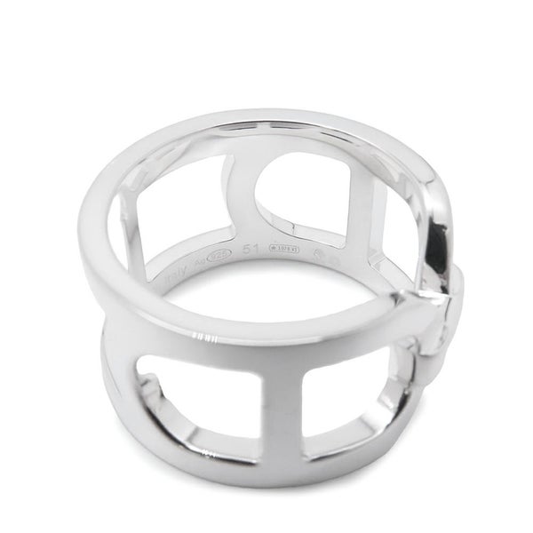 エルメス リング エヴァー・シェーヌ・ダンクルMM SV925シルバー リングサイズ51 HERMES ジュエリー 指輪