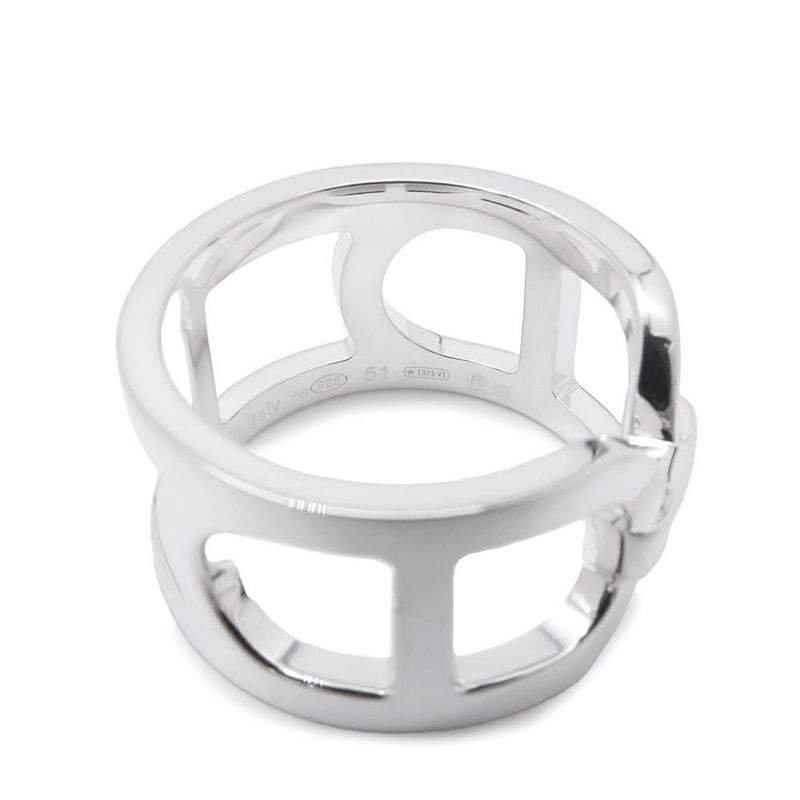 エルメス リング エヴァー・シェーヌ・ダンクルMM SV925シルバー リングサイズ51 HERMES ジュエリー 指輪