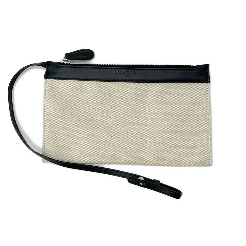 バレンシアガ トートバッグ ネイビーカバス S ポーチ付 339933 BALENCIAGA スモールサイズ バッグ 黒