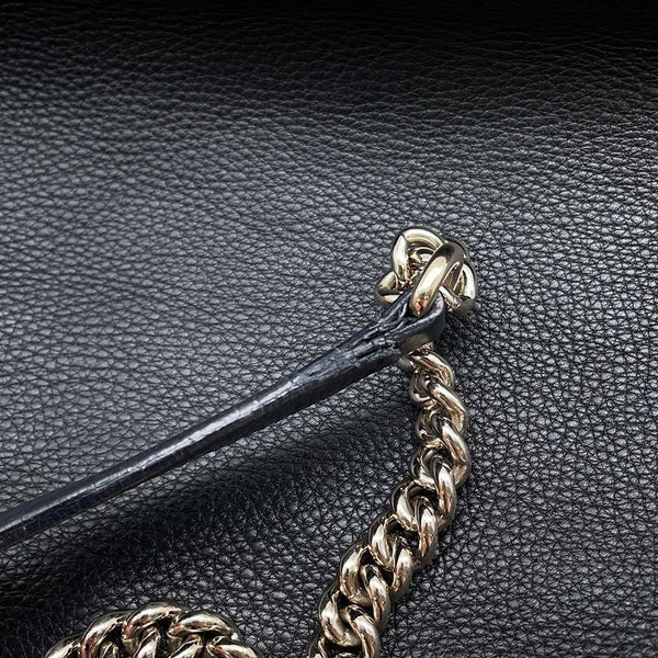 グッチ チェーンショルダーバッグ ソーホー SOHO インターロッキングG フリンジチャーム付き 308982 GUCCI バッグ 黒