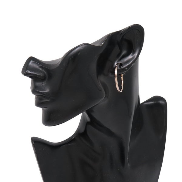 タサキ ピアス フープ ダイヤモンド 12P 計0.1ct K18PGピンクゴールド TASAKI ジュエリー