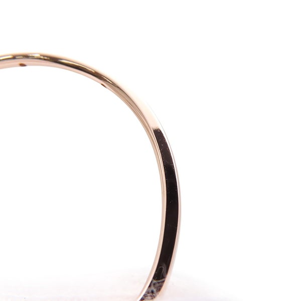 タサキ ピアス フープ ダイヤモンド 12P 計0.1ct K18PGピンクゴールド TASAKI ジュエリー