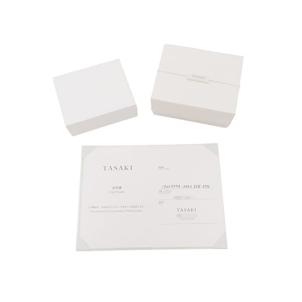 タサキ ピアス フープ ダイヤモンド 12P 計0.1ct K18PGピンクゴールド TASAKI ジュエリー