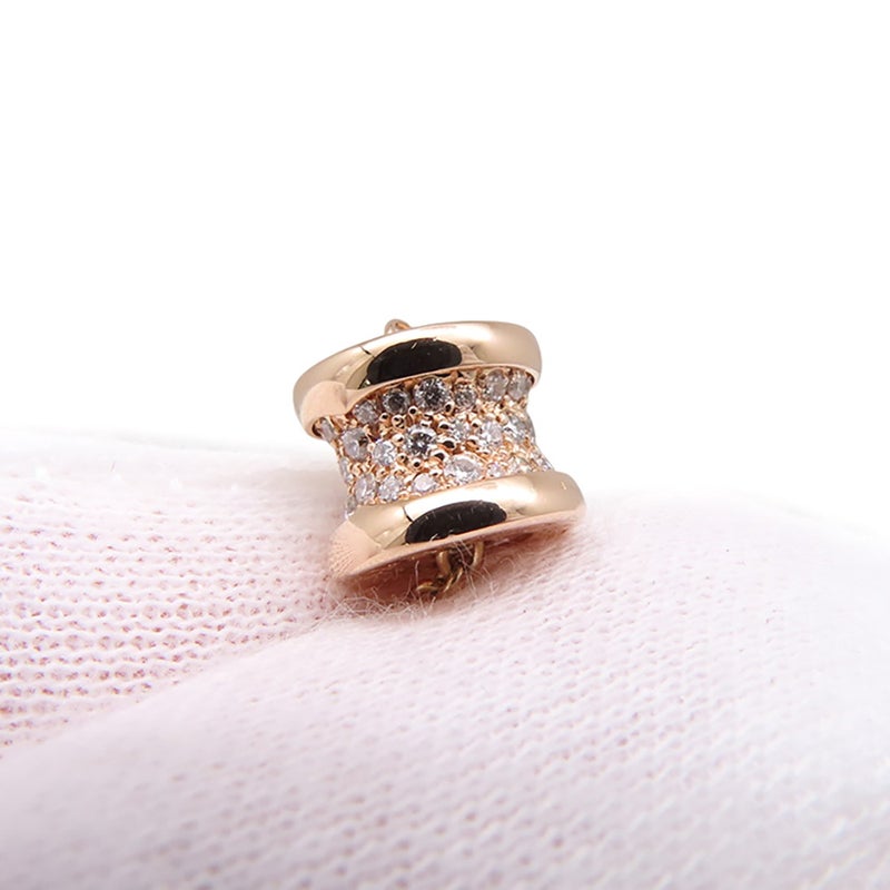 ブルガリ ブレスレット ビーゼロワン B-zero1 ダイヤモンド 計0.31ct K18PGピンクゴールド サイズM/L 350897 BVLGARI