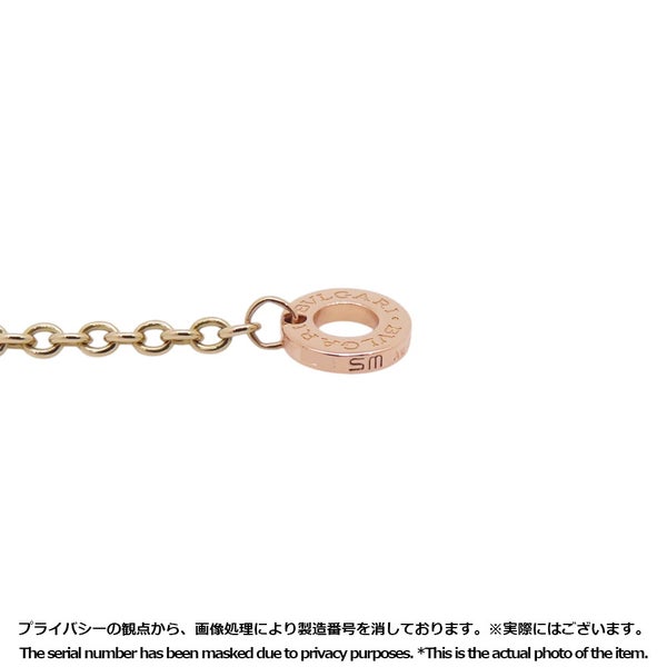 ブルガリ ブレスレット ビーゼロワン B-zero1 ダイヤモンド 計0.31ct K18PGピンクゴールド サイズM/L 350897 BVLGARI