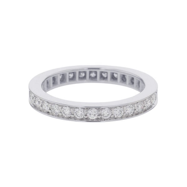 カルティエ リング エタニティ ダイヤモンド Pt950プラチナ リングサイズ47 Cartier 指輪 ジュエリー