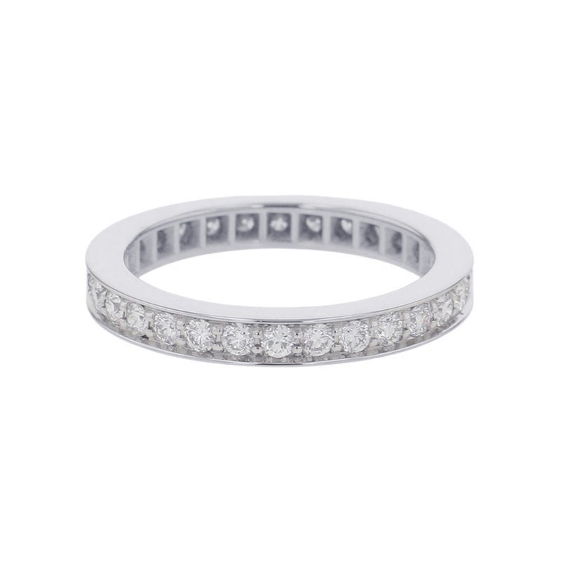 カルティエ リング エタニティ ダイヤモンド Pt950プラチナ リングサイズ47 Cartier 指輪 ジュエリー
