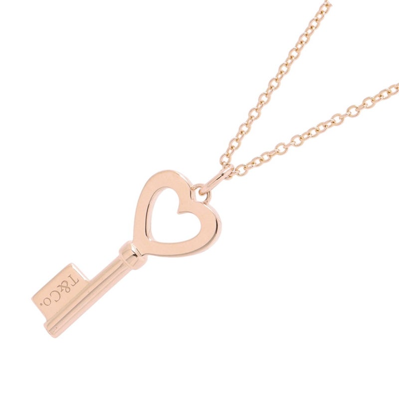 ティファニー ネックレス ハート キー ペンダント K18PGピンクゴールド Tiffany&Co. ジュエリー
