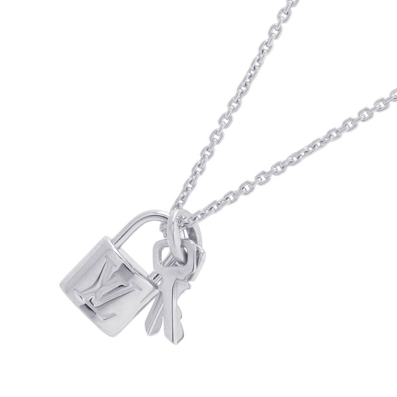 ルイヴィトン ネックレス パンダンティフ ロックイット K18WGホワイトゴールド Q93320 LOUIS VUITTON ペンダント