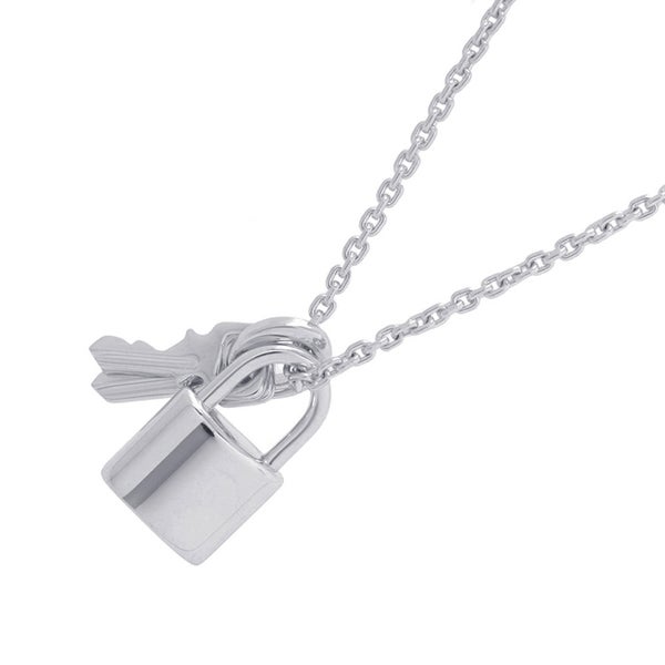 ルイヴィトン ネックレス パンダンティフ ロックイット K18WGホワイトゴールド Q93320 LOUIS VUITTON ペンダント