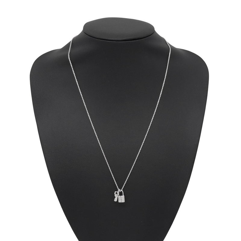 ルイヴィトン ネックレス パンダンティフ ロックイット K18WGホワイトゴールド Q93320 LOUIS VUITTON ペンダント