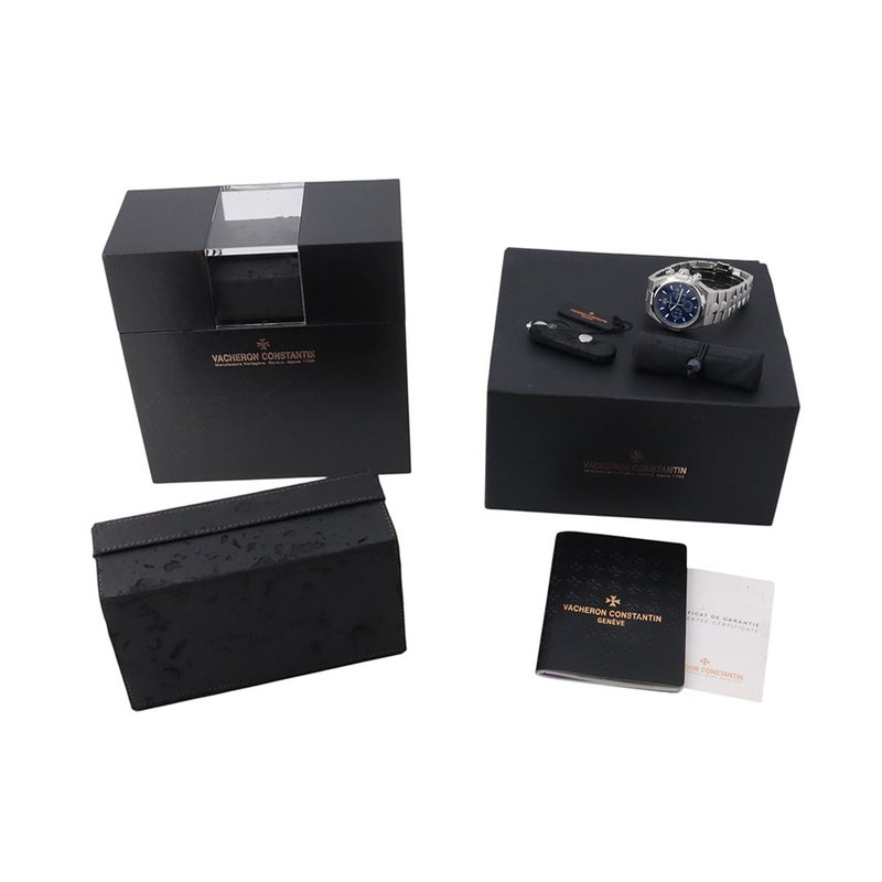 ヴァシュロンコンスタンタン オーバーシーズ クロノグラフ 49150/B01A-9745 VACHERON CONSTANTIN 腕時計 ブルー文字盤