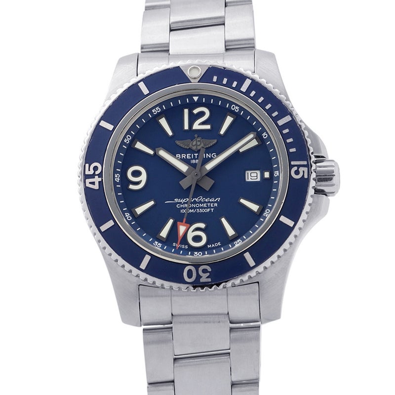 ブライトリング スーパーオーシャン オートマチック 44 A17367D81C1A1 BREITLING 腕時計 ブルー文字盤