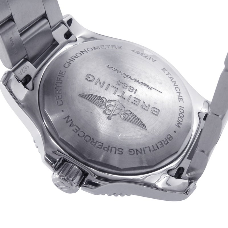 ブライトリング スーパーオーシャン オートマチック 44 A17367D81C1A1 BREITLING 腕時計 ブルー文字盤
