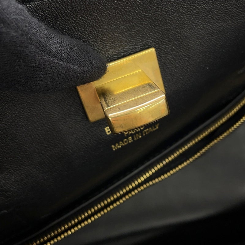 バレンシアガ トートバッグ ベルエアー キャリーオール ミディアム 型押しレザー 835670 BALENCIAGA 黒