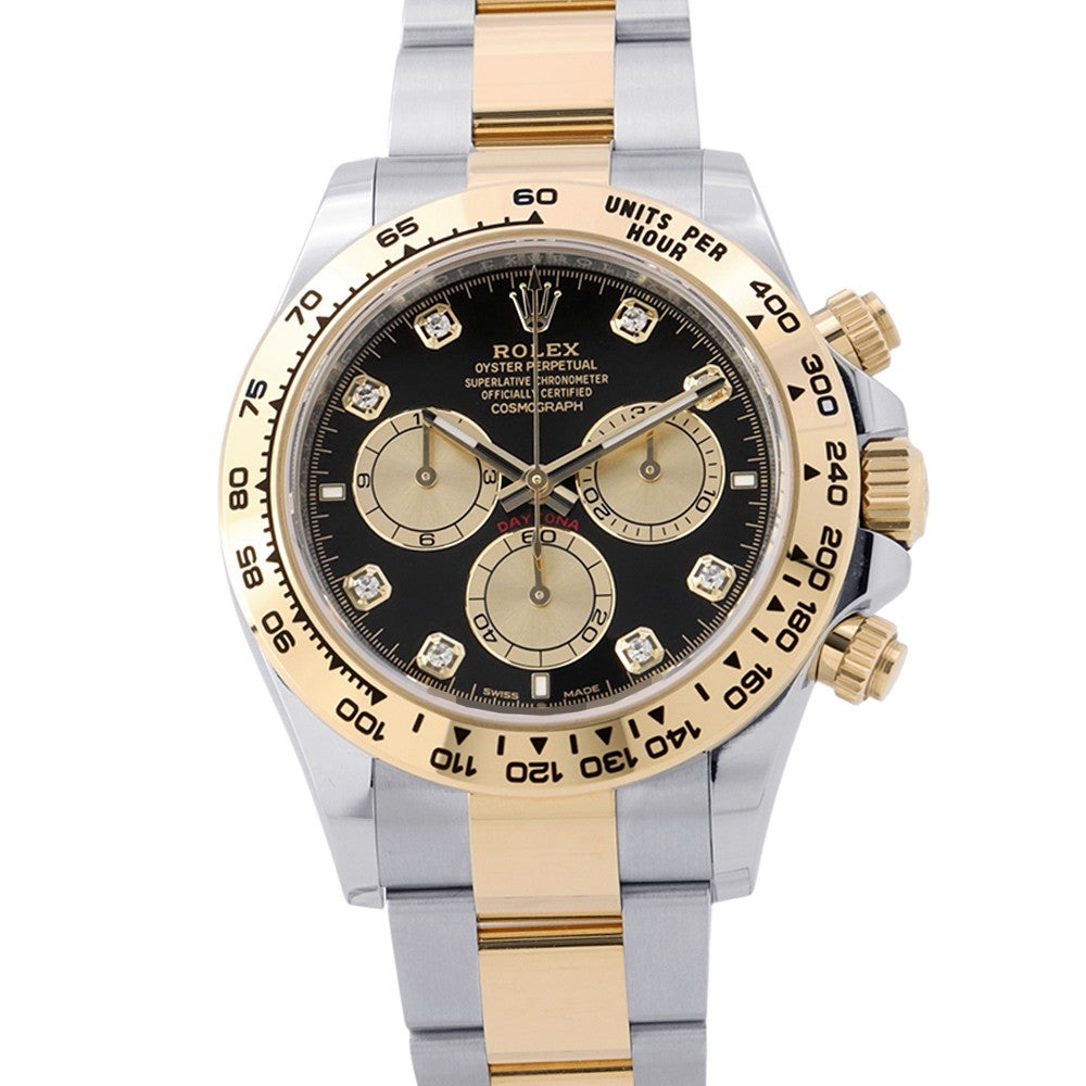 ロレックス コスモグラフ デイトナ SS/K18YG 126503G ROLEX 腕時計 黒