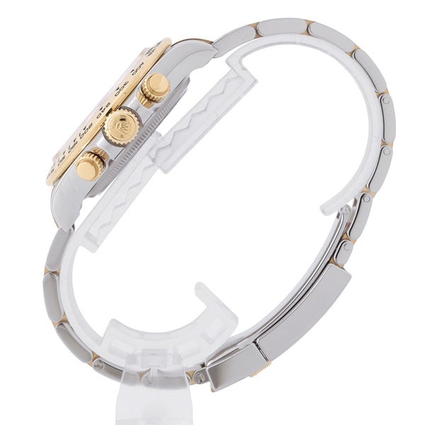 ロレックス コスモグラフ デイトナ SS/K18YG 126503G ROLEX 腕時計 黒/ゴールデン文字盤 8Pダイヤ