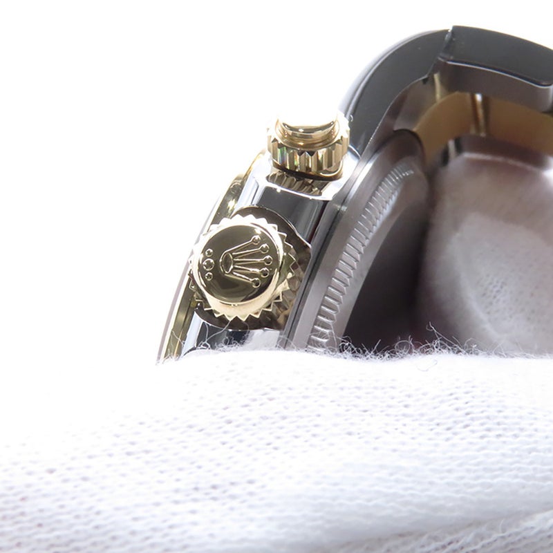 ロレックス コスモグラフ デイトナ SS/K18YG 126503G ROLEX 腕時計 黒/ゴールデン文字盤 8Pダイヤ