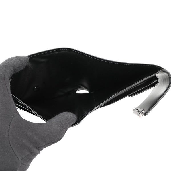 カルティエ 三つ折り財布 ラブコレクション レザー Cartier 財布 黒