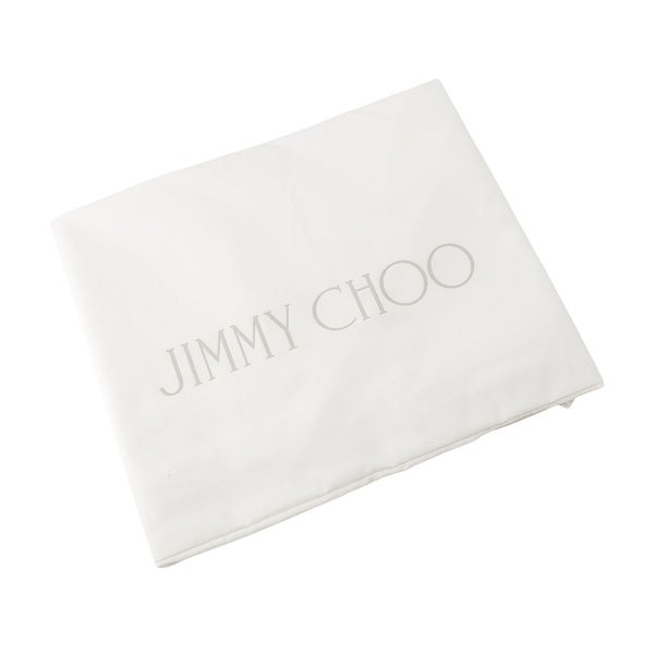 ジミーチュウ ショルダーバッグ ロゴ レザー ドローストリング JIMMY CHOO バッグ 黒