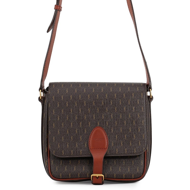 サンローランパリ ショルダーバッグ ル・モノグラム サッチェル ミディアム レザー 668582 SAINT LAURENT PARIS
