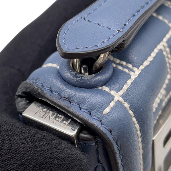 フェンディ チェーンショルダーバッグ ズッカ ナノバケット レザー 7AS143 FENDI バッグ