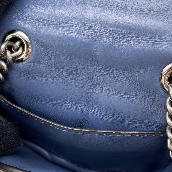 フェンディ チェーンショルダーバッグ ズッカ ナノバケット レザー 7AS143 FENDI バッグ