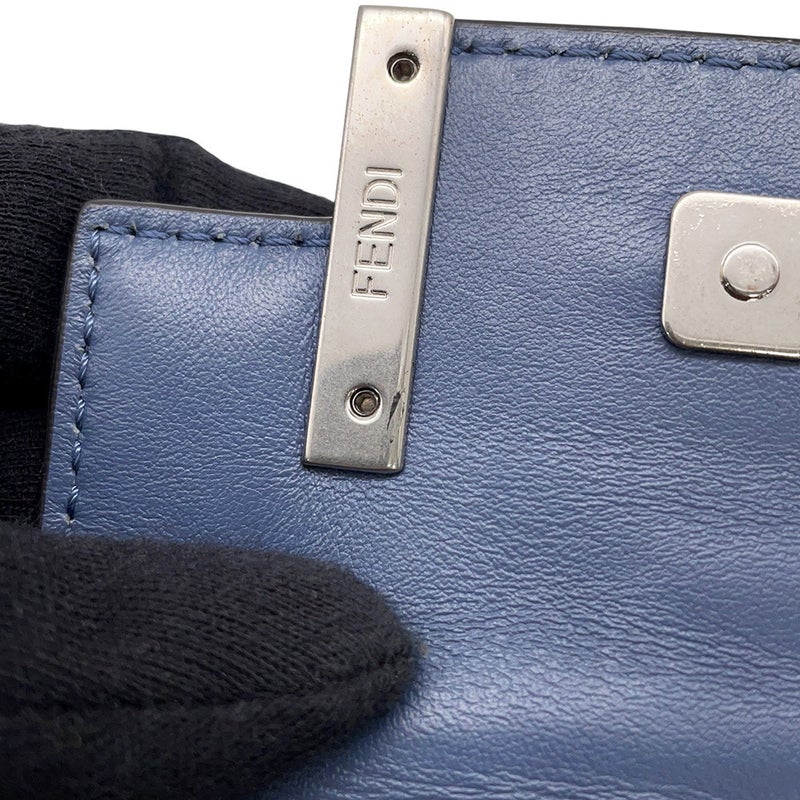 フェンディ チェーンショルダーバッグ ズッカ ナノバケット レザー 7AS143 FENDI バッグ