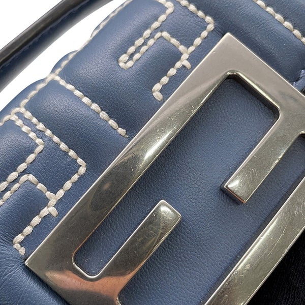フェンディ チェーンショルダーバッグ ズッカ ナノバケット レザー 7AS143 FENDI バッグ