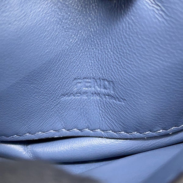 フェンディ チェーンショルダーバッグ ズッカ ナノバケット レザー 7AS143 FENDI バッグ