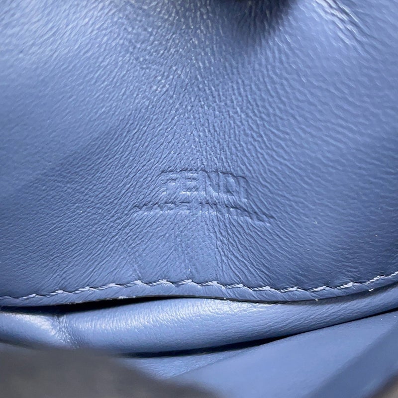フェンディ チェーンショルダーバッグ ズッカ ナノバケット レザー 7AS143 FENDI バッグ