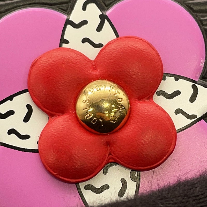 ルイヴィトン エピ フラワー ジッピー・ウォレット M62296 LOUIS VUITTON 財布 黒