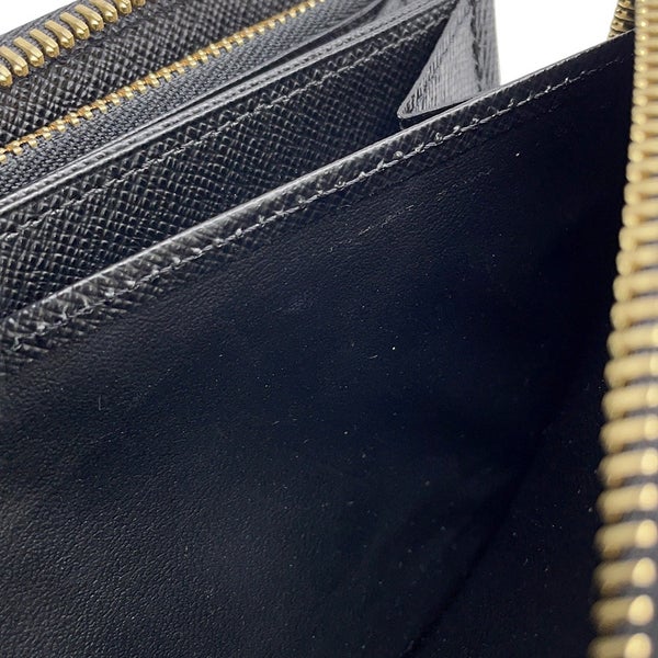 ルイヴィトン エピ フラワー ジッピー・ウォレット M62296 LOUIS VUITTON 財布 黒