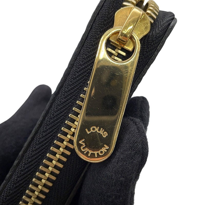 ルイヴィトン エピ フラワー ジッピー・ウォレット M62296 LOUIS VUITTON 財布 黒