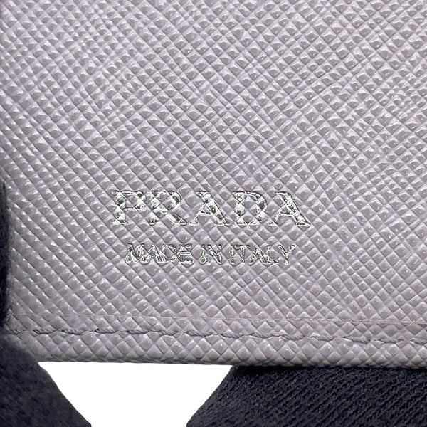 プラダ 二つ折り財布 トライアングルロゴ コンパクトウォレット サフィアーノ レザー 1MV204 PRADA 財布