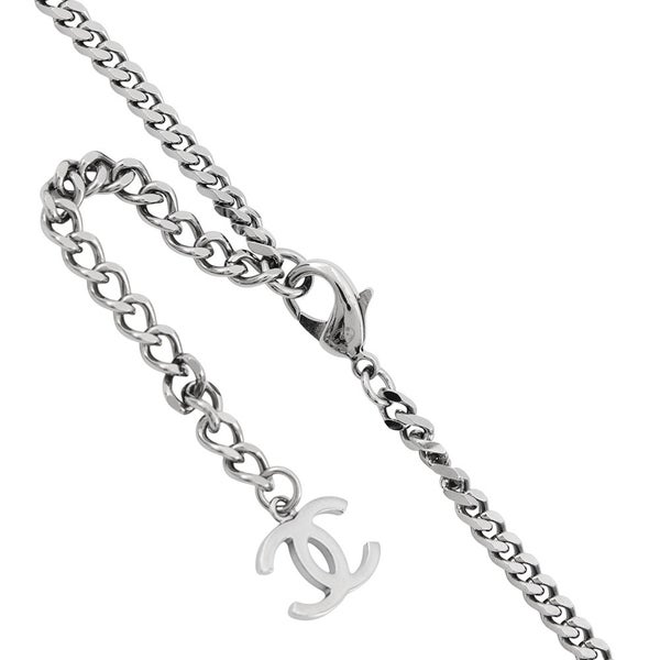 シャネル ネックレス ココマーク ラインストーン B 21 A CHANEL アクセサリー ロングネックレス
