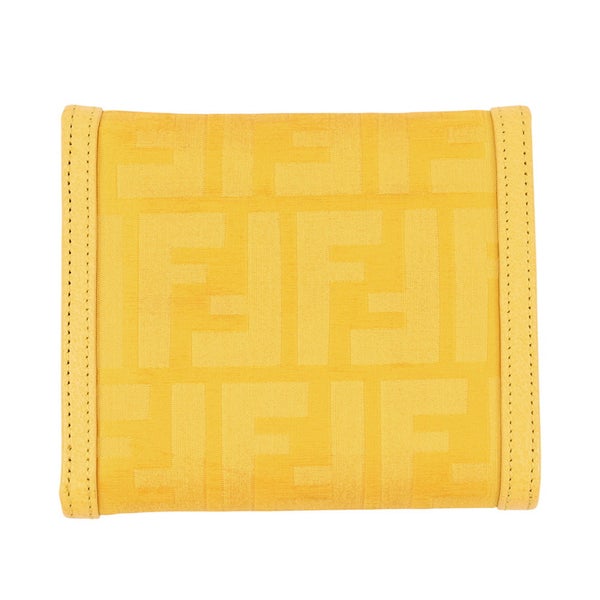 フェンディ 三つ折り財布 ズッカ FFロゴ ナイロン FENDI 財布