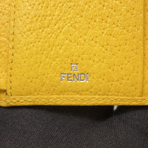 フェンディ 三つ折り財布 ズッカ FFロゴ ナイロン FENDI 財布