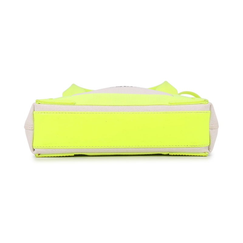 バレンシアガ ハンドバッグ ネイビーカバ XS キャンバス 390346 ポーチ付 BALENCIAGA 2wayショルダー