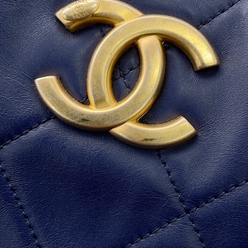 シャネル チェーントートバッグ マトラッセ ショッピングバッグ スモール ココマーク AS2295 CHANEL バッグ